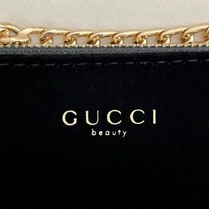 Black Velvet Gucci Beauty Shoulder Bag